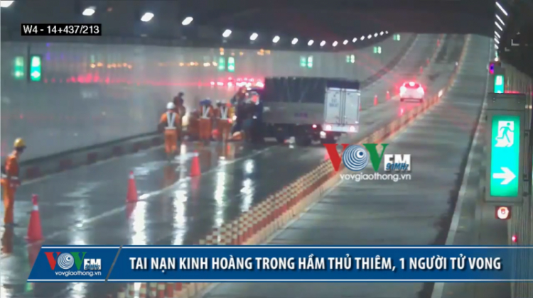 Tai nạn kinh hoàng trong hầm Thủ Thiêm