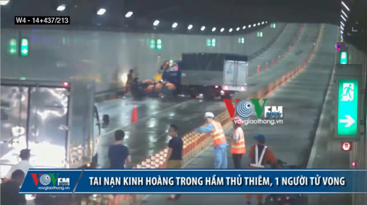 Tai nạn kinh hoàng trong hầm Thủ Thiêm