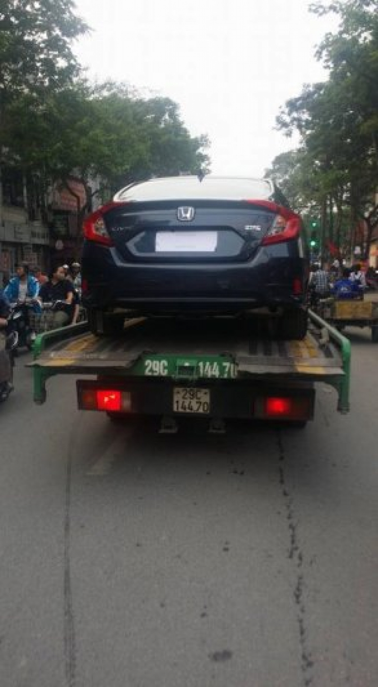 Honda Civic 2016 đã về Việt Nam rồi các bác !