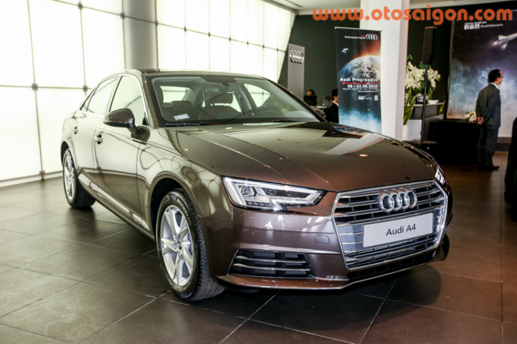 Audi A4 2016 đầu tiên về Việt Nam