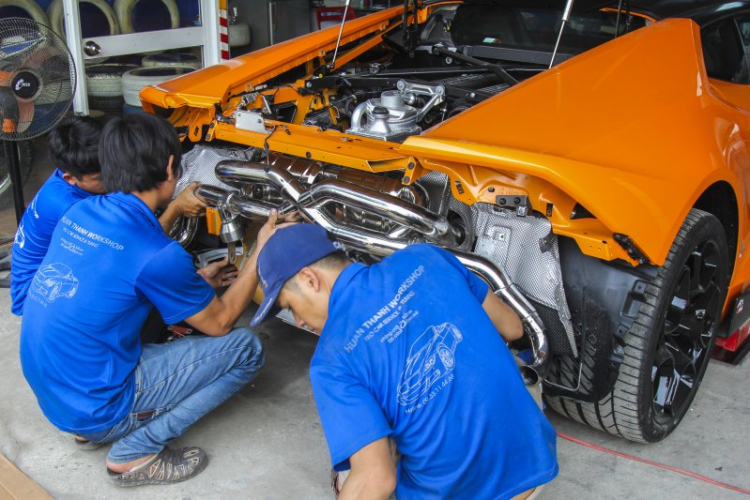 LAMBORGHINI HURACAN Tuning by HUAN THANH WORKSHOP