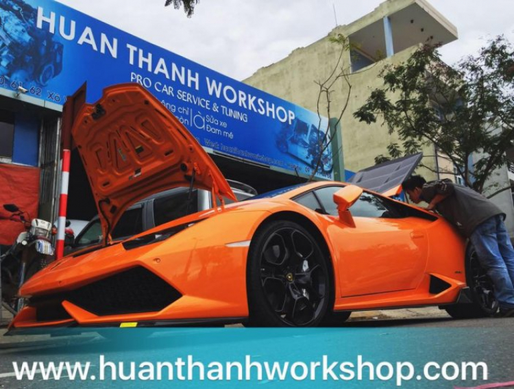 LAMBORGHINI HURACAN Tuning by HUAN THANH WORKSHOP