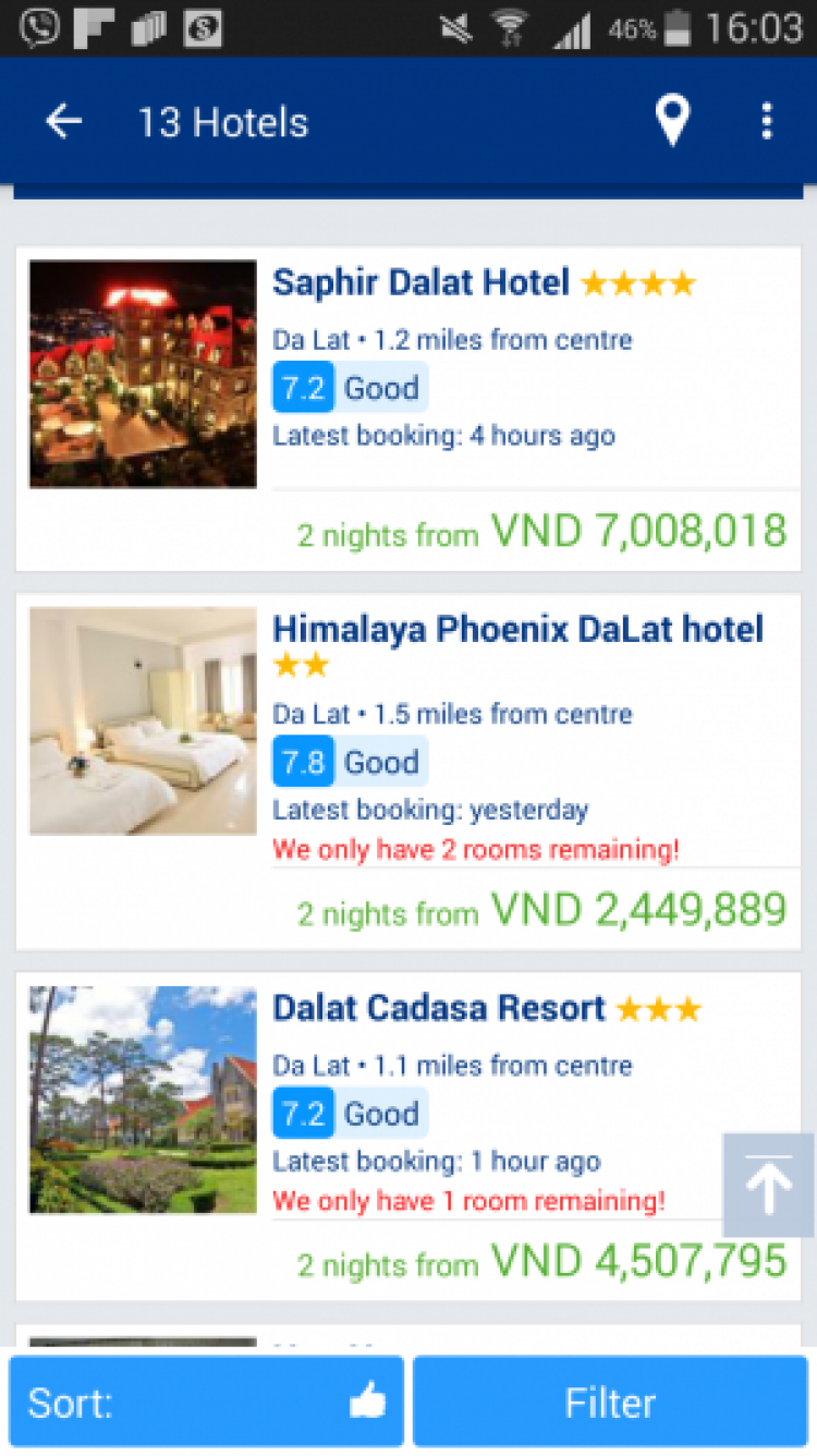 Đà Lạt : nhờ anh em tư vấn