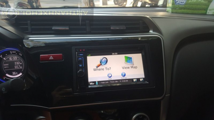 DVD cho Honda City 2016