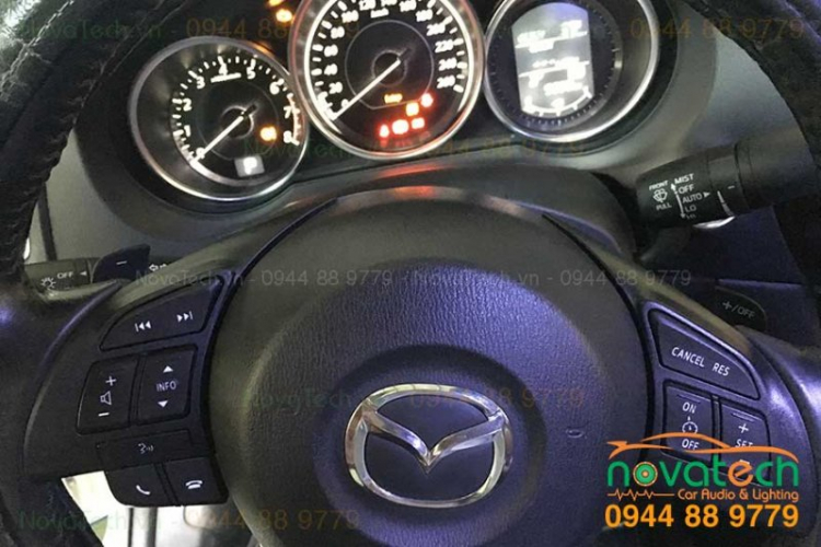 Paddle Shifters - Lẫy sang số volant cực kỳ tiện lợi cho Mazda 2, Mazda 6 2.0 và Mazda CX-5