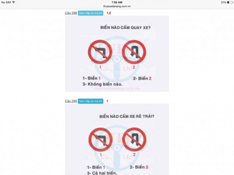 Các biển báo cấm ô tô rẻ trái là cấm luôn quay đầu nhé các bác Các biển báo cấm ô tô rẻ trái là cấm luôn quay đầu nhé các bác