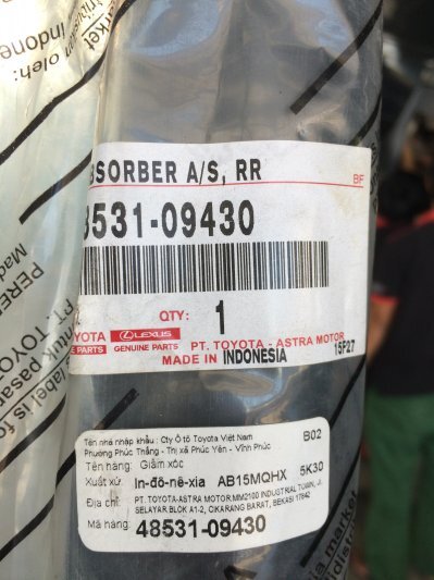 Camry: Trao đổi kinh nghiệm sửa chữa, phụ tùng Camry 8X 9X 0X (Đời 86 đến 2000) Camry: Trao đổi kinh nghiệm sửa chữa, phụ tùng Camry 8X 9X 0X (Đời 86 đến 2000)