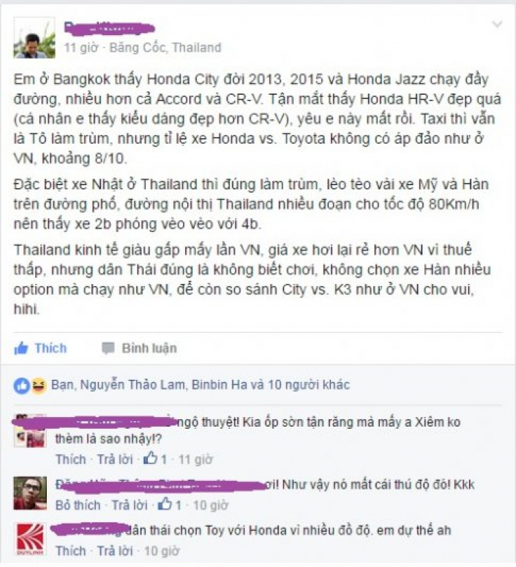 Nên chọn honda City hay Kia K3 ?