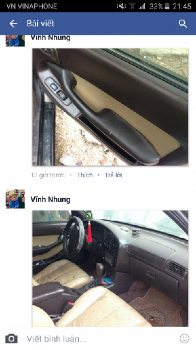 Camry: Trao đổi kinh nghiệm sửa chữa, phụ tùng Camry 8X 9X 0X (Đời 86 đến 2000) Camry: Trao đổi kinh nghiệm sửa chữa, phụ tùng Camry 8X 9X 0X (Đời 86 đến 2000)