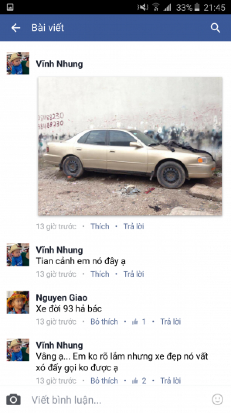 Camry: Trao đổi kinh nghiệm sửa chữa, phụ tùng Camry 8X 9X 0X (Đời 86 đến 2000) Camry: Trao đổi kinh nghiệm sửa chữa, phụ tùng Camry 8X 9X 0X (Đời 86 đến 2000)