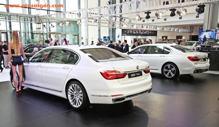 Chi tiết cặp đôi BMW 750 Li và 740Li M Sport tại BMW World Vietnam 2016 Chi tiết cặp đôi BMW 750 Li và 740Li M Sport tại BMW World Vietnam 2016