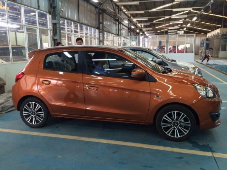 Mitsubishi Mirage mới có giá từ 463 triệu đồng Mitsubishi Mirage mới có giá từ 463 triệu đồng