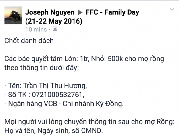 FFC - Family Day (21-22 May 2016)