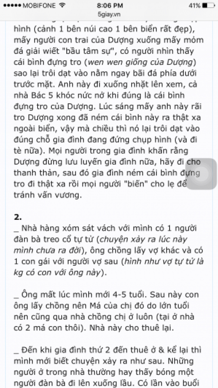 Kể chuyện ma có thật trên đường thiên lý