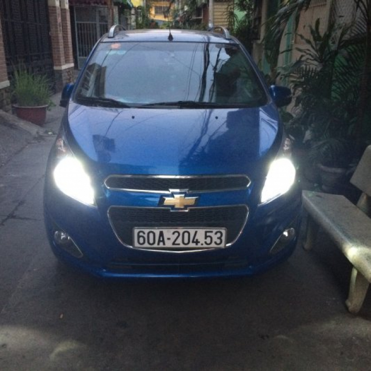 Chia sẻ cảm nhận về Chevy Spark LTZ Zest