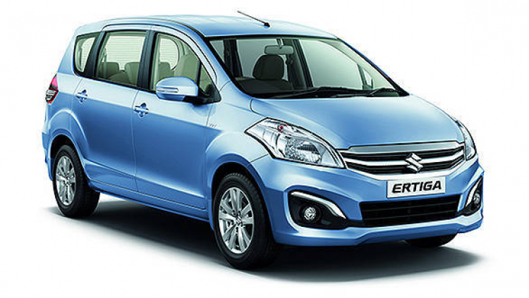 Suzuki Ertiga facelift bất ngờ xuất hiện ở Việt Nam
