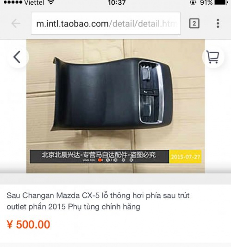 Kích hoạt thành công auto lock cho Mazda CX5