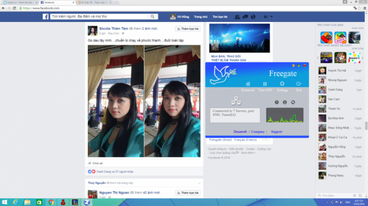 Bị Chặn FB