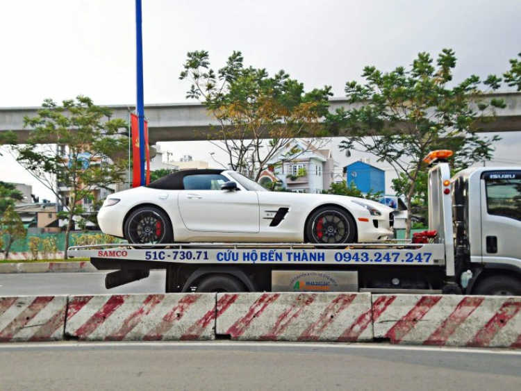 Mercedes SLS AMG GT Roadster đầu tiên về Việt Nam