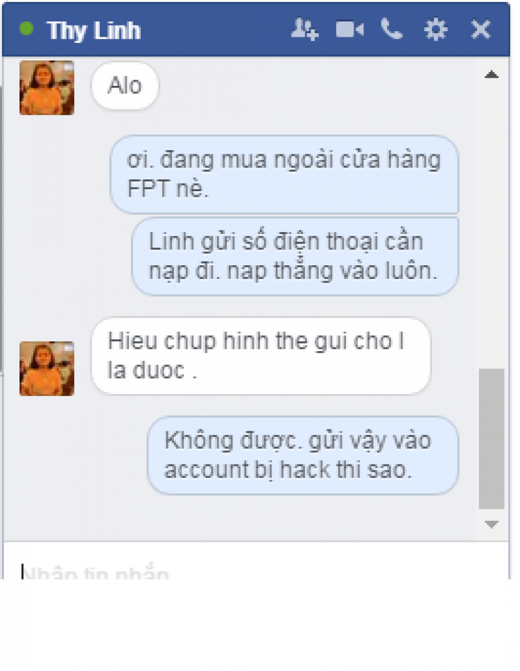Cảnh Báo Lừa Đảo Trên Facebook.