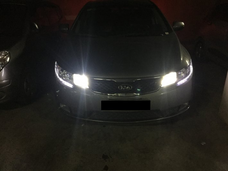 Chụp đèn Kia Forte