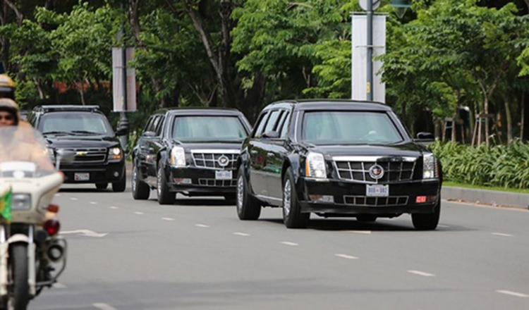 Cấm đường khi đoàn Tổng thống Mỹ Obama thăm TP.HCM