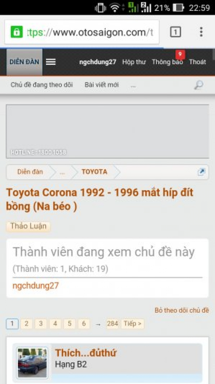 Toyota Corona 1992 - 1996 mắt híp đít bồng (Na béo )