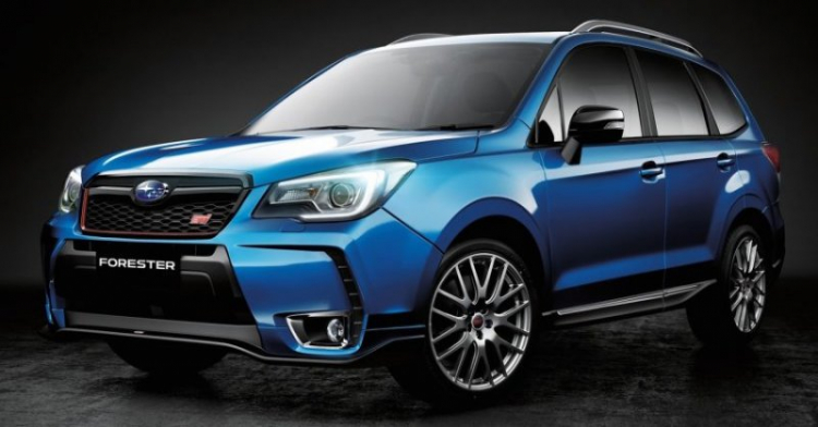 Subaru Forester phiên bản tS - phong cách STI cho thị trường Úc