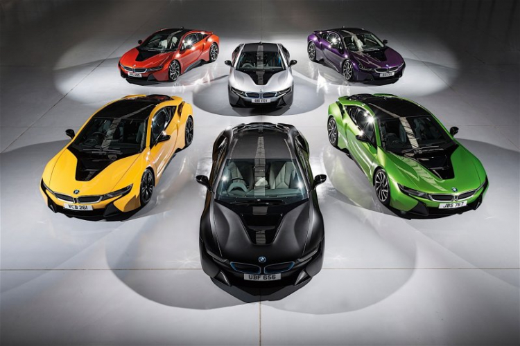 BMW i8 sở hữu loạt màu ngoại thất mới