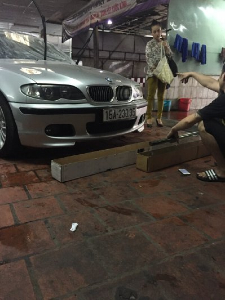 Tình yêu cho BMW 325i E46 - quá trình rước em nó về Hải Phòng