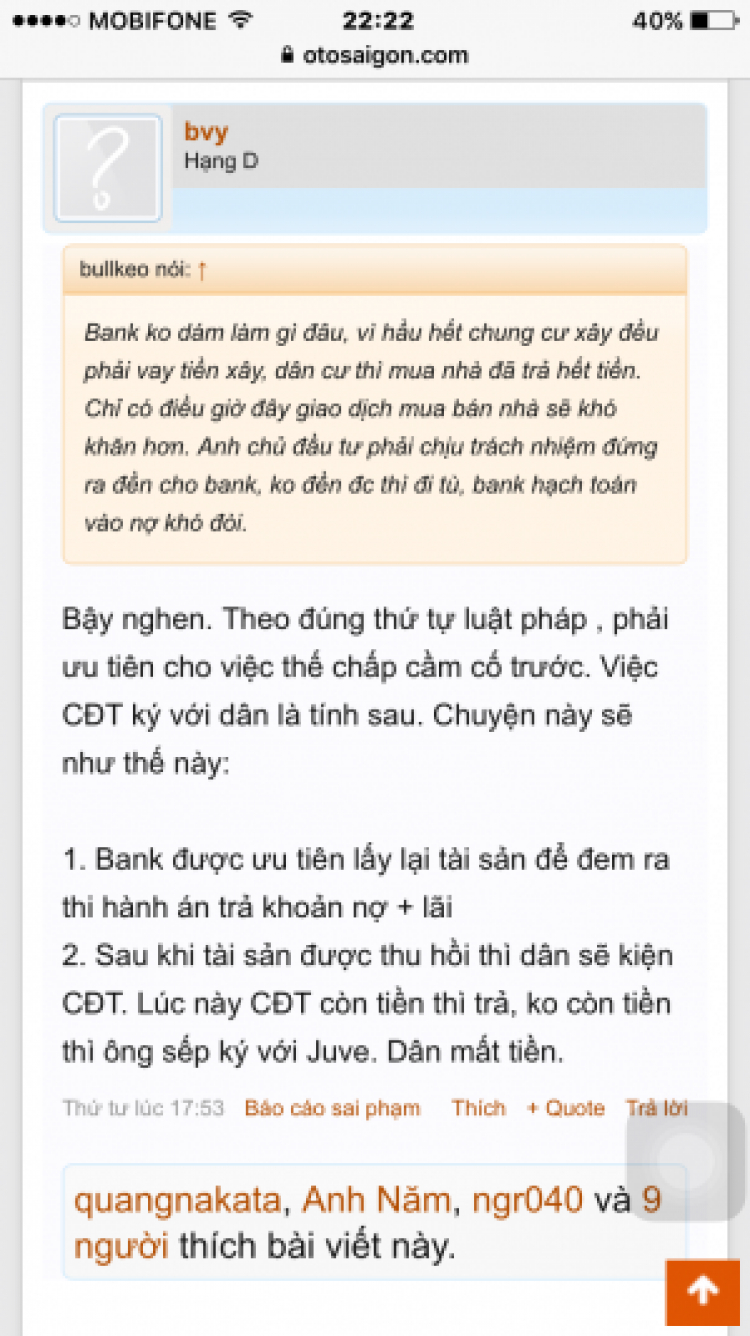 NHNN đã chính thức bảo kê, cư dân Hamona yên tâm rồi nhé.