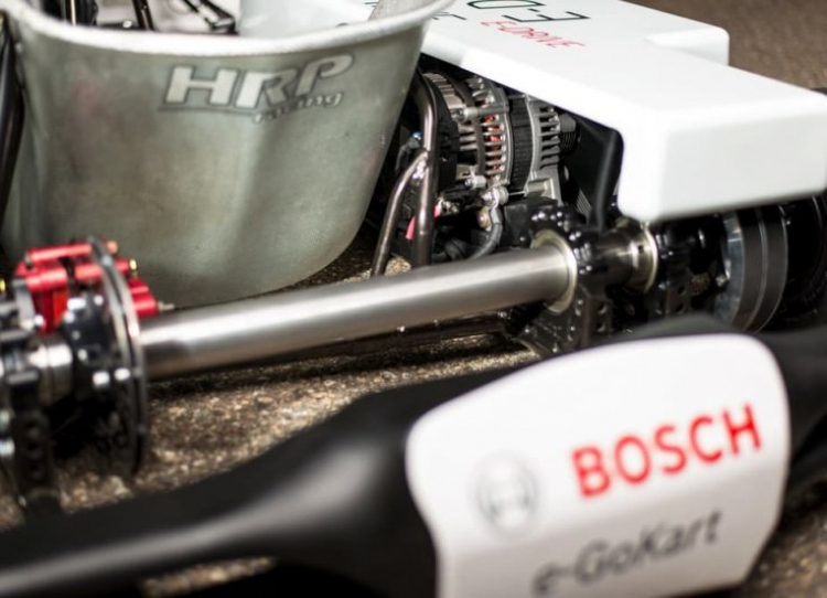 Bosch e-kart concept có thể đạt vận tốc 130 km/h