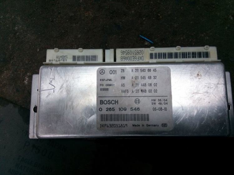 Lỗi ESP của Mer C200k W203 Lỗi ESP của Mer C200k W203