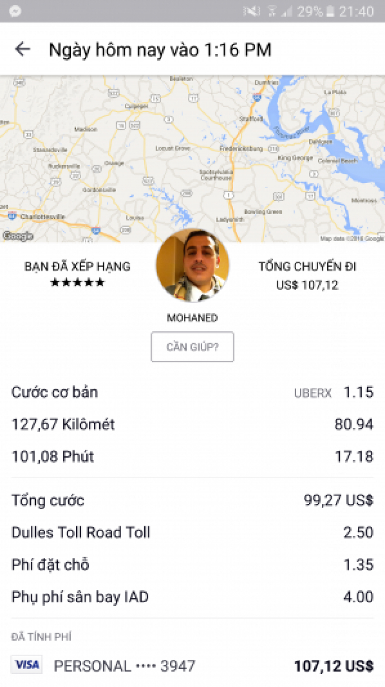 Hài hước hành trình thử đi Uber ở Mỹ Hài hước hành trình thử đi Uber ở Mỹ