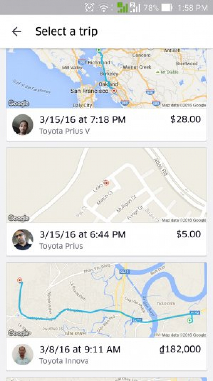 Hài hước hành trình thử đi Uber ở Mỹ Hài hước hành trình thử đi Uber ở Mỹ