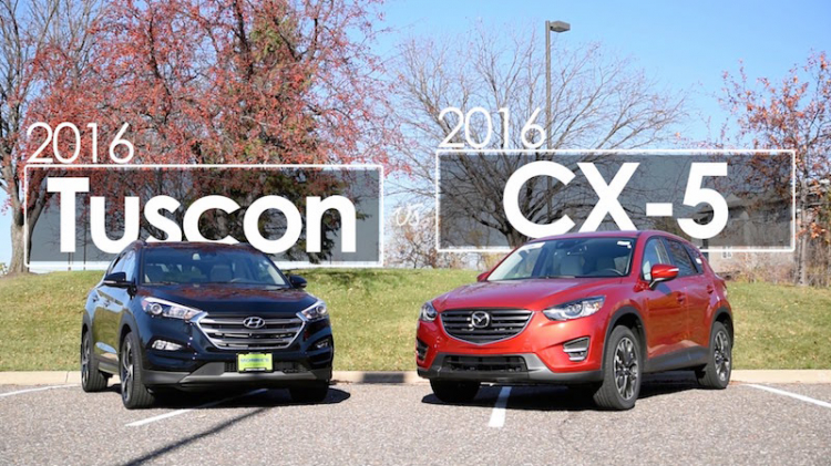 [So sánh] Hyundai Tucson vs Mazda CX-5 cùng động cơ 2.0