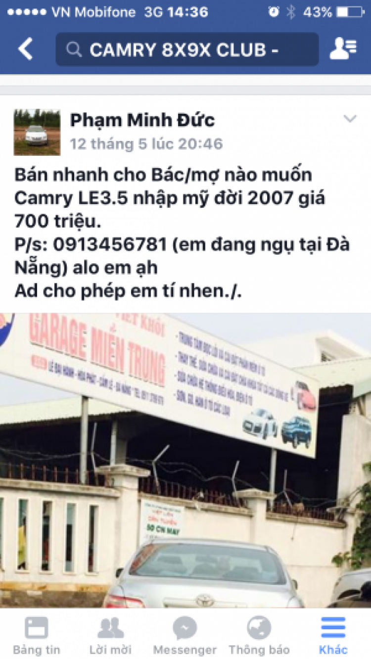 Camry: Trao đổi kinh nghiệm sửa chữa, phụ tùng Camry 8X 9X 0X (Đời 86 đến 2000) Camry: Trao đổi kinh nghiệm sửa chữa, phụ tùng Camry 8X 9X 0X (Đời 86 đến 2000)