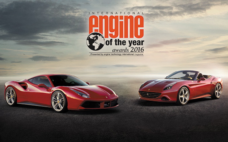 Động cơ V8 Turbo của Ferrari được vinh danh là “Động cơ Quốc tế của năm”