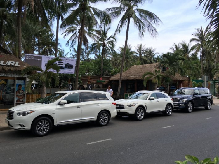 Chương trình lái thử xe Infiniti cho khách hàng Nha Trang