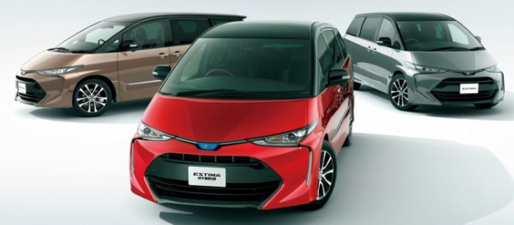 Toyota Previa 2016 chính thức ra mắt tại Nhật Bản