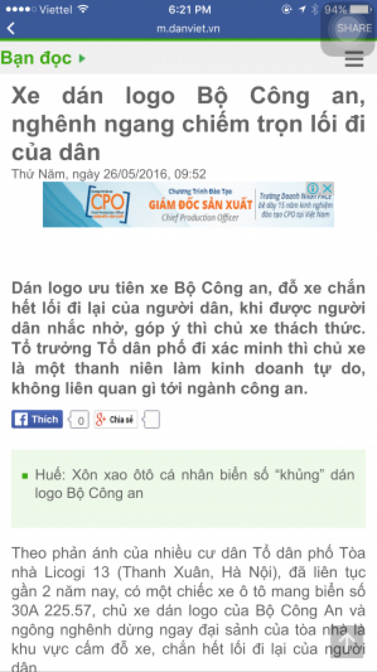 Xe của Nhà Báo