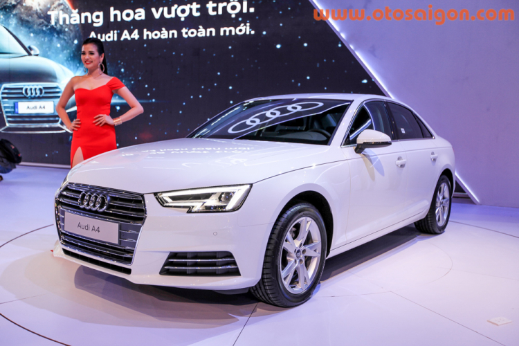 Audi A4 2016 có giá từ 1,65 tỷ đồng tại Việt Nam