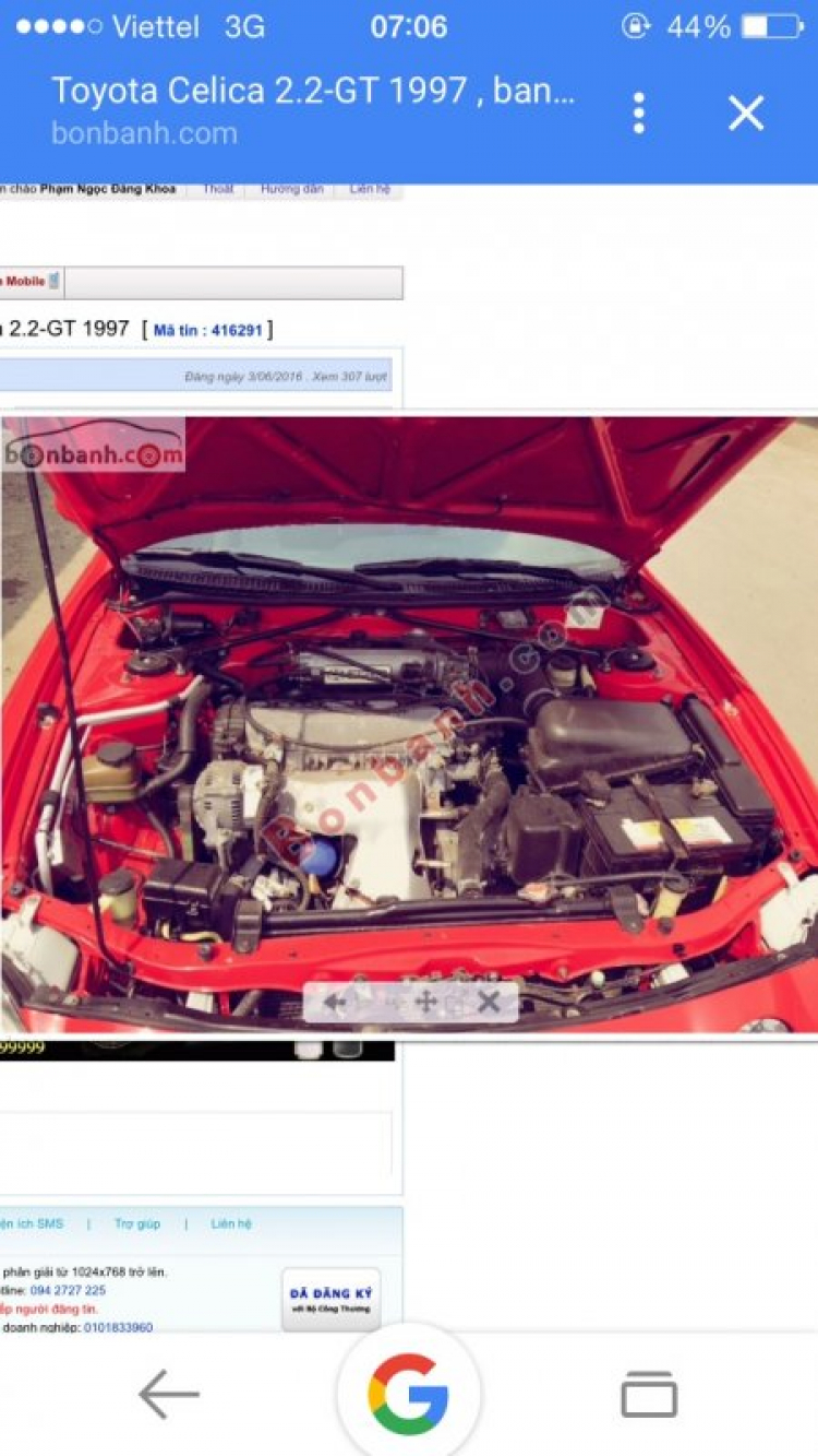 Camry: Trao đổi kinh nghiệm sửa chữa, phụ tùng Camry 8X 9X 0X (Đời 86 đến 2000) Camry: Trao đổi kinh nghiệm sửa chữa, phụ tùng Camry 8X 9X 0X (Đời 86 đến 2000)