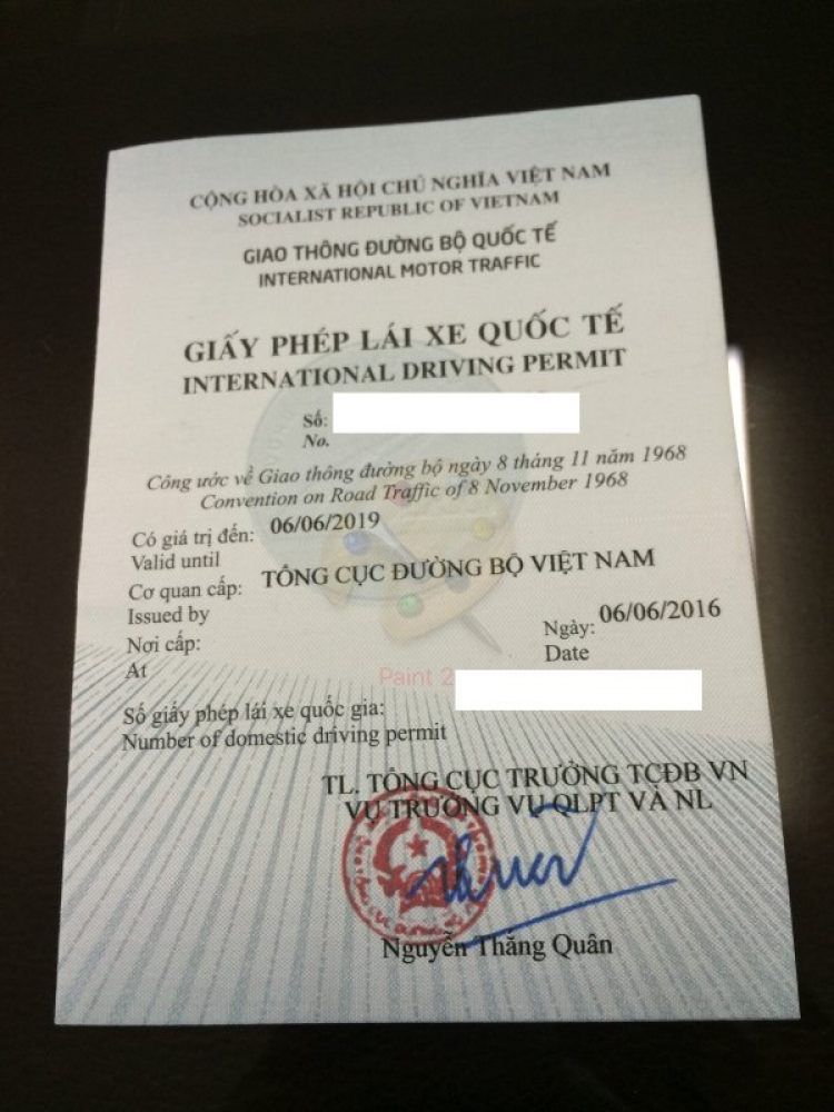 Bằng lái dạng thẻ nhựa PE mới có giá trị quốc tế không? Bằng lái dạng thẻ nhựa PE mới có giá trị quốc tế không?