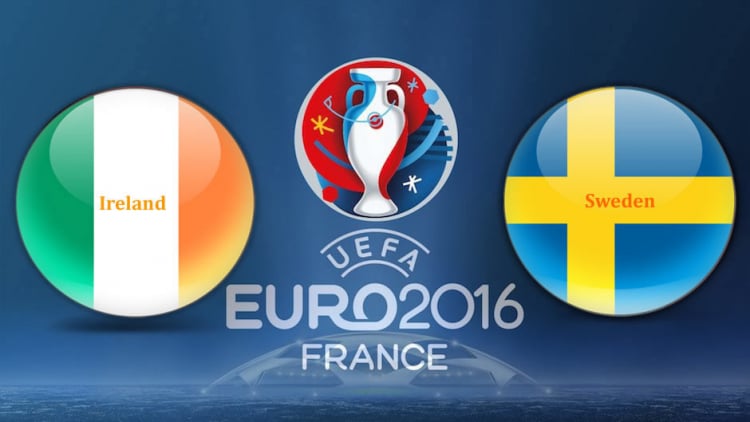 [EURO 2016] Thụy Điển vs Ireland (23h00 ngày 13/06)