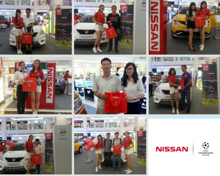 Nissan thổi bùng lửa bóng đá tại Royal City