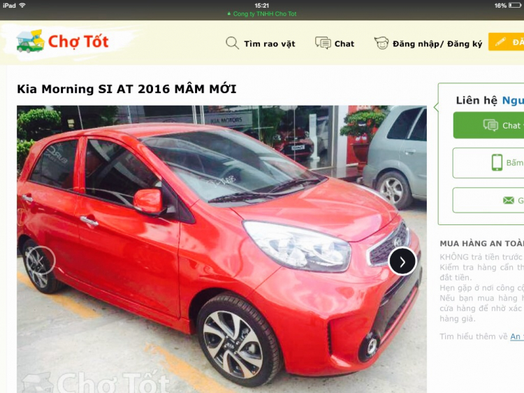 Kia Morning SI ở Việt Nam sắp có phiên bản mới ?