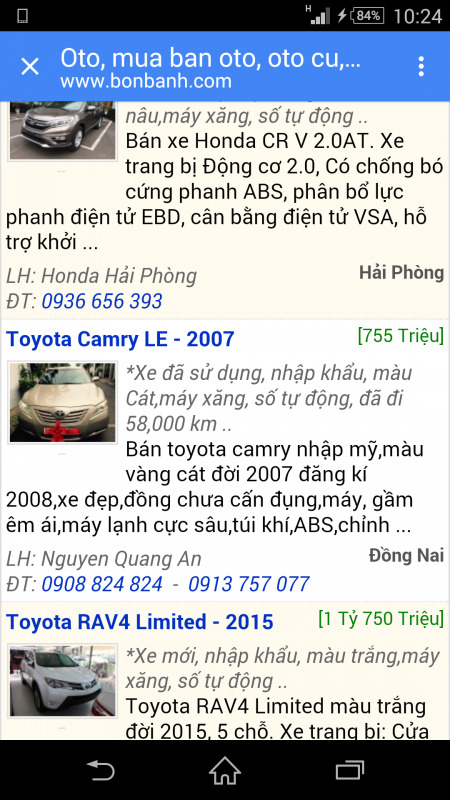 Camry: Trao đổi kinh nghiệm sửa chữa, phụ tùng Camry 8X 9X 0X (Đời 86 đến 2000) Camry: Trao đổi kinh nghiệm sửa chữa, phụ tùng Camry 8X 9X 0X (Đời 86 đến 2000)