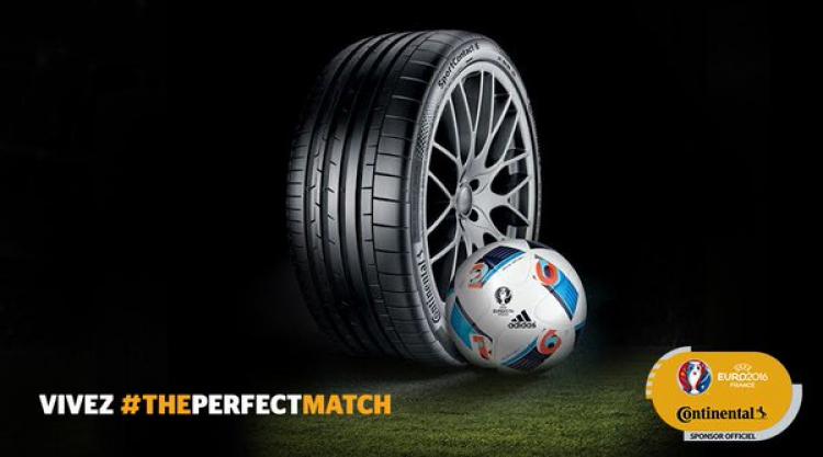 Continental Tires tưng bừng khuyến mãi mùa Euro