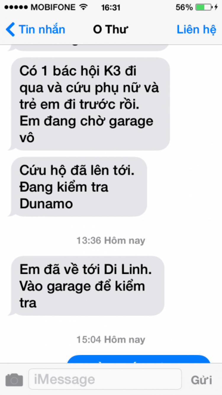 Kinh nghiệm phối hợp với S.O.S giải quyết sự cố trên đường thiên lý.